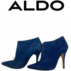 Aldo Sherly suede ankle boots sky blue size 9